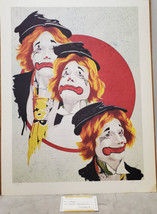 Bingo By Rino Maddaloni Signed Numbered Vintage Print Clown Art - £7.78 GBP