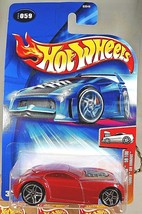 2004 Hot Wheels #59 First Editions Tooned SIR OMINOUS Red Variation w/Pr5 Spokle - £6.09 GBP