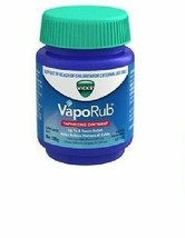 Vicks VapoRub Chest Rub Ointment, Relief from Cough Cold, Aches, &amp; Pains... - $5.73