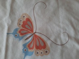 Vintage Martex Pair of Hanae Mori Butterfly Standard Pillowcases ~ Very Nice - £13.96 GBP
