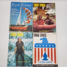 Lot of 4 Ford Times Magazines Ford Motor Co. Various Issues 1967 1972 1973 - $5.45