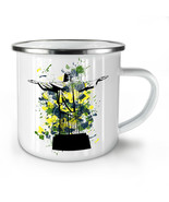 Christ Redeemer Brazil NEW Enamel Tea Mug 10 oz | Wellcoda - £18.11 GBP