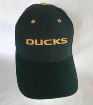 Vtg Oregon Ducks Green Hat Cap Baseball Adjustable Top of the World - £7.77 GBP