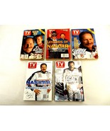 Lot of 5 TV Guides w/Dale Earnhardt Covers, 1997-2002, Cigarette Ads, Ho... - €25,58 EUR