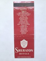 Sheraton Hotel Motel Resort San Francisco California Matchbook Cover Mat... - $4.95