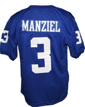 Johnny Manziel #3 Tivy High School New Men Football Jersey Blue Any Size image 5