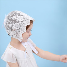 5-18 months Old Baby Girl Bonnet Baby Hat Lace Bonnets Gift Newborn Phot... - £7.95 GBP