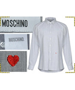 MOSCHINO Men&#39;s Shirt 3XL / 45 EU / 18 US ! BARGAIN PRICE! MO03 T1P - £46.10 GBP