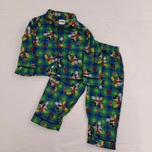 Mickey Mouse Pajamas Two-piece Football Disney 24 Month - £10.12 GBP