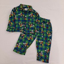 Mickey Mouse Pajamas Two-piece Football Disney 24 Month - £10.37 GBP