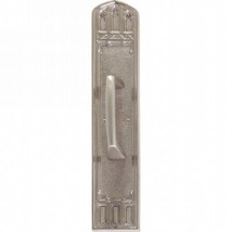 Brass Accents A04-P5841-MSS-619 Oxford Pull Plate with Mission Pull, Satin N - £138.42 GBP