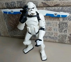 Star Wars StormTrooper with Jet Pack &amp; Blaster Action Figure Toy Hasbro ... - $7.28