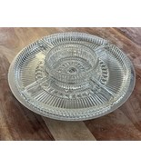 Vintage Lazy Susan Heritage House Kromax Glass - $46.40