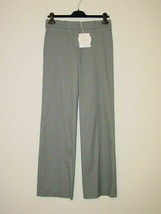 NWT CHLOE Gris Melange Grey Cotton Basic Pants Trouser 36/4 - $95.44