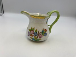 Herend QUEEN VICTORIA Green Border Cream Pitcher Small #1644 - £62.94 GBP