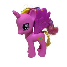 My Little Pony 2010 Hasbro 6” Pink Pegasus Unicorn Rainbow Hair Wings C-029A - £10.22 GBP