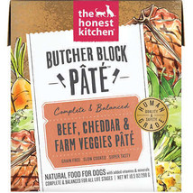 Honest Kitchen Dog Butcher Block Pate Beef And Cheddar 10.5oz. (Case of 6) - £34.77 GBP