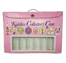 VINTAGE 1967 MATTEL LIDDLE KIDDLES COLLECTOR&#39;S CARRYING CASE PINK STORAG... - £22.04 GBP