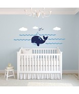 Happy Whale Wall Decal Set - $64.00