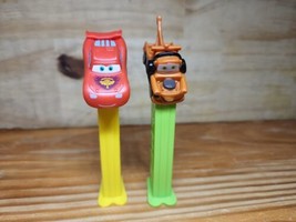 Disney Cars Lightning McQueen &amp; Matter Tow Truck PEZ Lot of 2 - £5.34 GBP