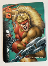 Marvel Overpower  Sabretooth  Universe Card 1995  Distributed by Fleer - £1.02 GBP