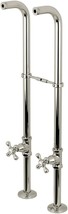 Kingston Brass CC266S6AX Freestanding Supply Line Package, Polished Nickel - £228.83 GBP