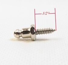 Lift The Dot  Screw Stud, Nickel / Brass w/ Stainless Wood Screw, 20 Pie... - $417.11 MXN