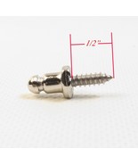Lift The Dot  Screw Stud, Nickel / Brass w/ Stainless Wood Screw, 20 Pie... - $416.82 MXN
