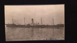 Ship Ss Chinook Boat Old Vintage Photo Post Card - £6.20 GBP
