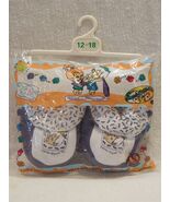 Flintstones 1995 Cave Kids Bamm-Bamm Rubble Slippers Size 12-18 MIP - $11.19 CAD