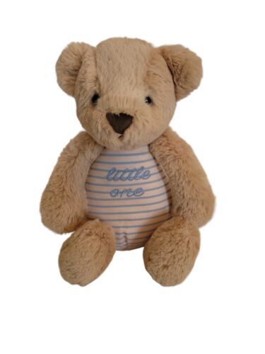 Little Jellycat "Little One" teddy bear. Striped body Blue 12" Stuffed Animal  - $11.86
