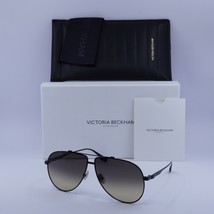 Victoria Beckham VB248S 001 Black/Grey Gradient 60-10-140 Sunglasses New... - $157.28