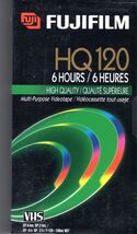 FUJIFILM Video Tape HQ120  - $6.00