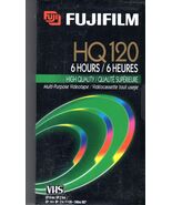 FUJIFILM Video Tape HQ120  - $8.45 CAD