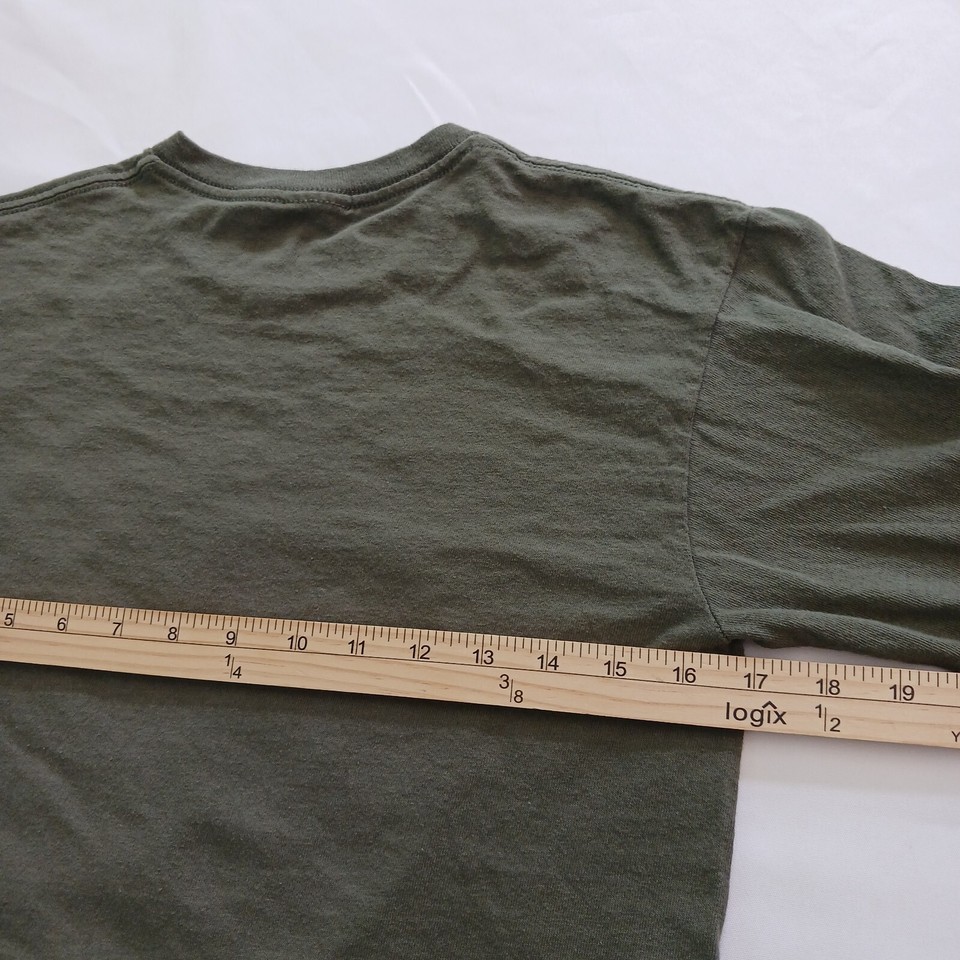Columbia Always Outside Men's Gray Cotton Mountain Graphic T-Shirt Long Sleeve S Item image 10