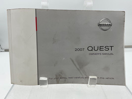 2007 Nissan Quest Owners Manual Set with Handbook OEM I03B49010 - £14.15 GBP