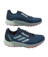 Adidas Terrex Agravic Flow 2 Men&#39;s Trail Running Shoes Size 10 Steel/Gre... - $134.99