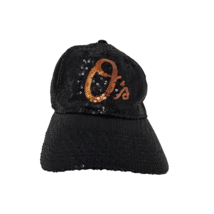 Victoria&#39;s Secret PINK Baltimore Orioles MLB Sequin Hat Women&#39;s OSFA - £61.89 GBP