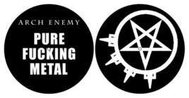 Arch Enemy Pure F**King Metal Turntable Twin Slipmat Set Pack Sealed - £15.84 GBP
