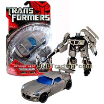 Year 2006 Transformers Movie Deluxe 6 Inch Figure AUTOBOT JAZZ Pontiac Solstice - £59.61 GBP