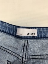 Vervet Womens Denim Shorts Size Small Distressed Holes Rips Frayed Hem 3... - $18.81