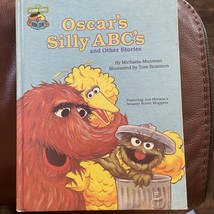 Sesame Street Book Club Oscar&#39;s Silly ABC&#39;s 1987 Hardcover Book - £5.78 GBP