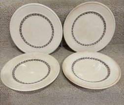 4 Antique Wedgwood EDME 4927 Laurel Ceres Lunch Dessert Plates 8.25” - £12.17 GBP