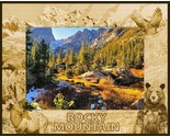 Rocky Mountains National Park Laser Engraved Wood Picture Frame Landscap... - $25.99