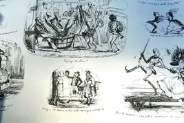 NAUTICAL DICTIONARY No 5 HENRY HEATH CARICATURE PRINT  1840 Victorian - $42.97