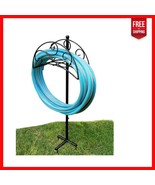 Freestanding Metal Hose Stand - Sturdy and Stylish Garden Organizer in B... - $935.95 MXN