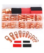 Copper Wire Lugs,Terminal Connectors,Used On Awg12 10 8 6 4 2 Cable,Heat... - $38.99