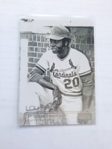 Topps 2015 #75 Lou Brock Stadium Club St. Louis Cardinals Baseball Card ... - £1.47 GBP