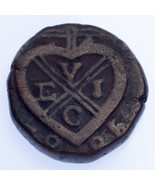 1825 Indien Britisch Kolonie Bombay 1/2 Pice Münze ( VF Zustand) Km #197 - €95,04 EUR