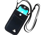Emf And 5G Radiation Protection Cell Phone Crossbody Pouch With Straps -... - £54.97 GBP